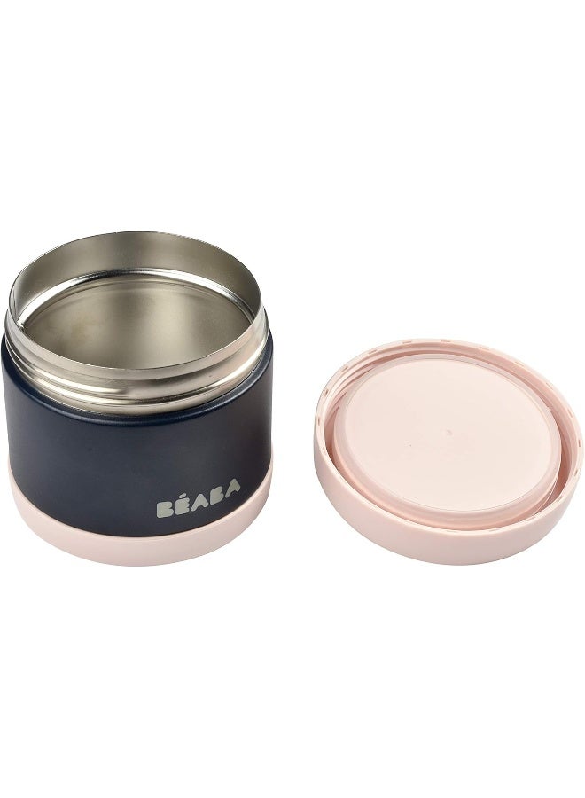 BEABA Béaba Stainless Steel Insulated Food Jar, 17 oz (Midnight) - Image 2